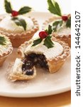 Photo of Plate of festive Christmas mince pies | Free christmas images