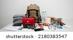 Emergency backpack equipment...