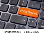 online booking concepts  with... | Shutterstock . vector #118178827