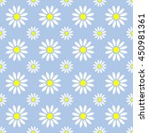 abstract summer camomile... | Shutterstock .eps vector #450981361
