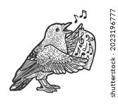 Cartoon Bird Singing Song By...