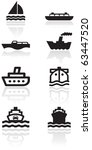 Vector Set Of Different Boat...