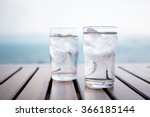 Glass Of Iced Water At...