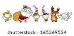 funny kids  76   christmas... | Shutterstock .eps vector #165269534