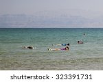 Dead Sea  Israel   October 10 ...