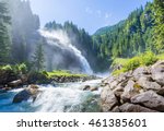 The Krimml Waterfalls In The...