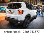 Small photo of Jeep Renegede S car at the 89th Geneva International Motor Show. Geneva, Switzerland - March 5, 2019.