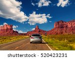 Highway In Monument Valley ...