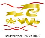 vector ribbons | Shutterstock .eps vector #42954868