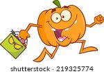 Goofy Halloween Pumpkin Cartoon ...