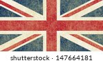 Great Britain Grunge Flag 
