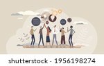 community engagement as public... | Shutterstock .eps vector #1956198274