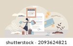 buy now pay later financial... | Shutterstock .eps vector #2093624821