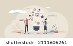 data literacy as info knowledge ... | Shutterstock .eps vector #2111606261
