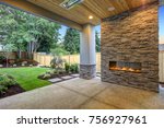 Outside Patio Features Natural...