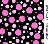 Polka Dots Pink Black Free Stock Photo - Public Domain Pictures