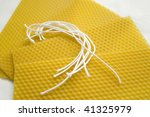 working with beeswax | Shutterstock . vector #41325979