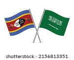 swaziland and saudi arabia... | Shutterstock .eps vector #2156813351
