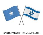 somalia and israel crossed... | Shutterstock .eps vector #2170691681