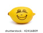  lemon on a white background | Shutterstock . vector #42416809