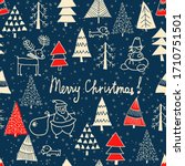 Christmas Seamless Pattern For...