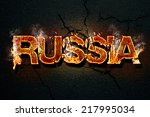 russia | Shutterstock . vector #217995034