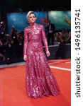 Small photo of Kristen Stewart walks the red carpet ahead of the "Seberg" screening during the 76th Venice Film Festival at Sala Grande on August 30, 2019 in Venice, Italy.