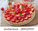 Tart With Strawberries And...