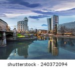 Lights, streets, and buildings in Vienna, Austria image - Free stock ...