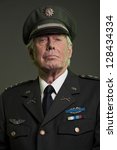 Us Military General In Uniform. ...