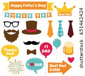 father s day vector design... | Shutterstock .eps vector #651462424