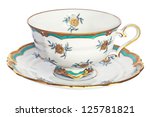 Elegant Antique Tea Cup And...