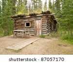 Old Yukon Log Cabin Hidden In...