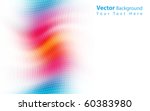 vector colorful abstract... | Shutterstock .eps vector #60383980