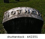 Mother Burial Marker