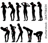 Silhouettes Of Women With...