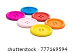 colored buttons isolated on... | Shutterstock . vector #777169594