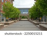 Small photo of GREENVILLE, NORTH CAROLINE, USA - JULY 1, 2022: East Carolina University (ECU), public research university in Greenville, North Carolina. Steve and Nancy Ballard Hall (formerly Gateway Hall) in summer