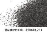 poppy seeds isolated on white... | Shutterstock . vector #540686041