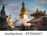 Swayambhunath Stupa Stands On...