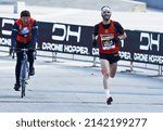 Small photo of Milano - Italy, April 04 2022: 20th Milano Marathon 'Maratona di Milano' Lollo Antonino from Italy