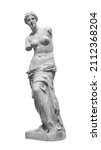 Plaster statue of venus milo....