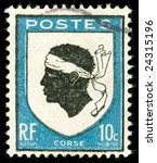 Vintage Postage Stamp With...