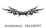 tribal tattoo pattern design... | Shutterstock .eps vector #281136947