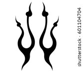 tattoo tribal vector designs... | Shutterstock .eps vector #601104704