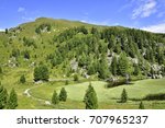 Nock Mountains of the Gurktal Alps in Austria