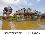 Homes On Stilts On The Floating ...