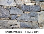 Detailed Stone Wall Background...