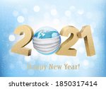 merry christmas and new year... | Shutterstock .eps vector #1850317414
