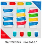 big collection of colorful... | Shutterstock .eps vector #86246647